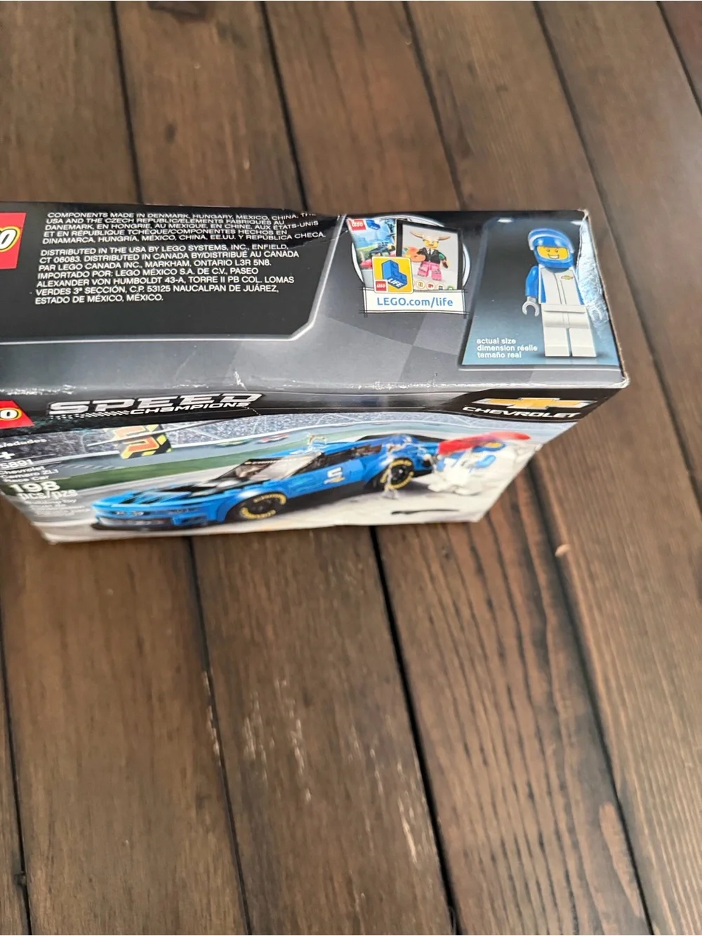 LEGO Speed Champions 75891 Chevrolet Camaro ZL1 Race Car – NEW Factory Sealed